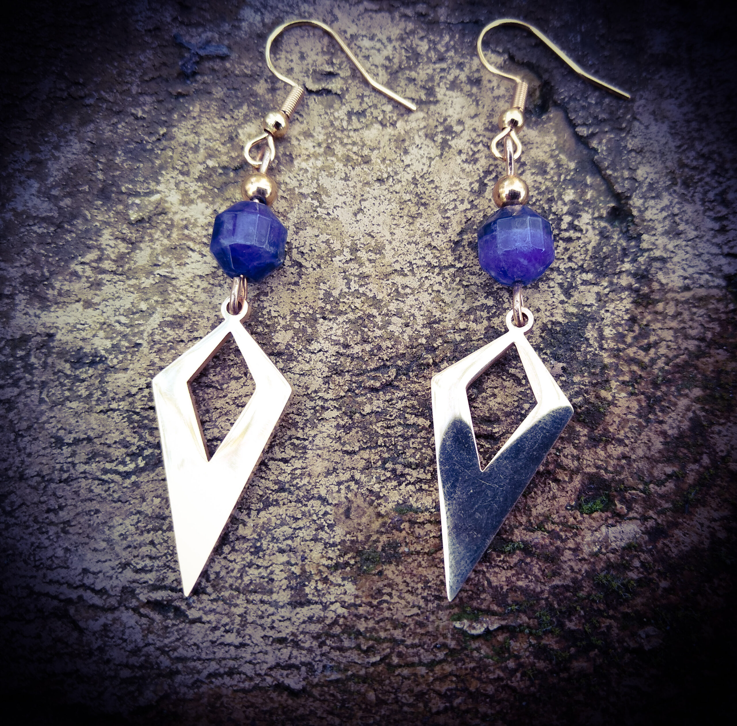Kolczyki z lapis lazuli "Voice of Isis"