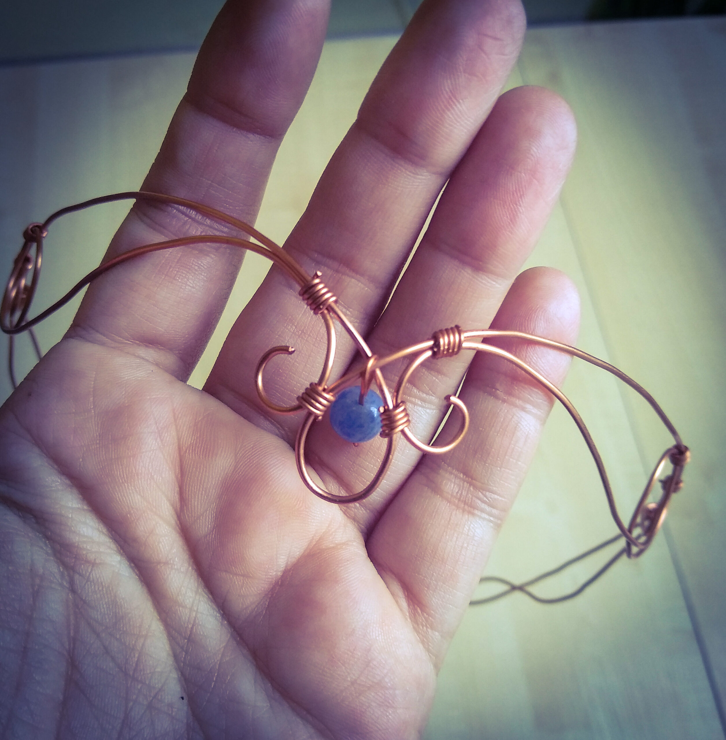 Diadem z miedzi "Elven Princess" - obrazek 2