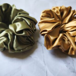 Jedwabne Gumki do Włosów – 100% Jedwab Morwowy 22 Momme Handmade